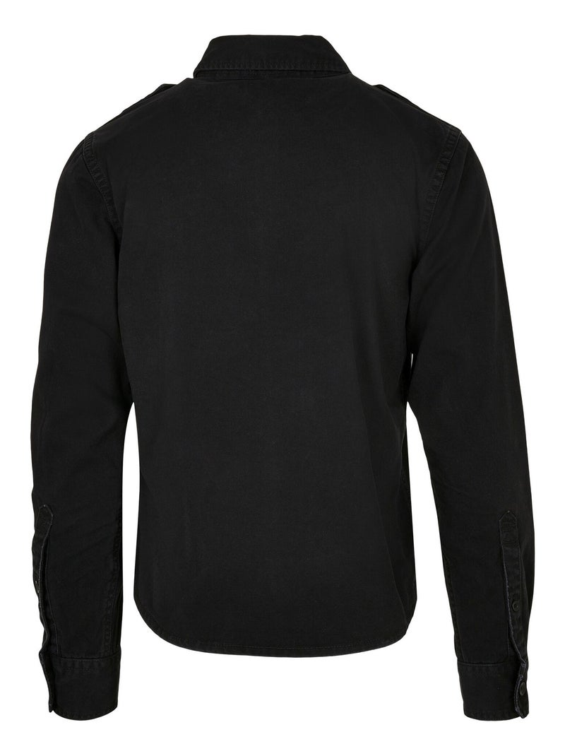 Build Your Brand - Chemise manches longues Noir - Kiabi