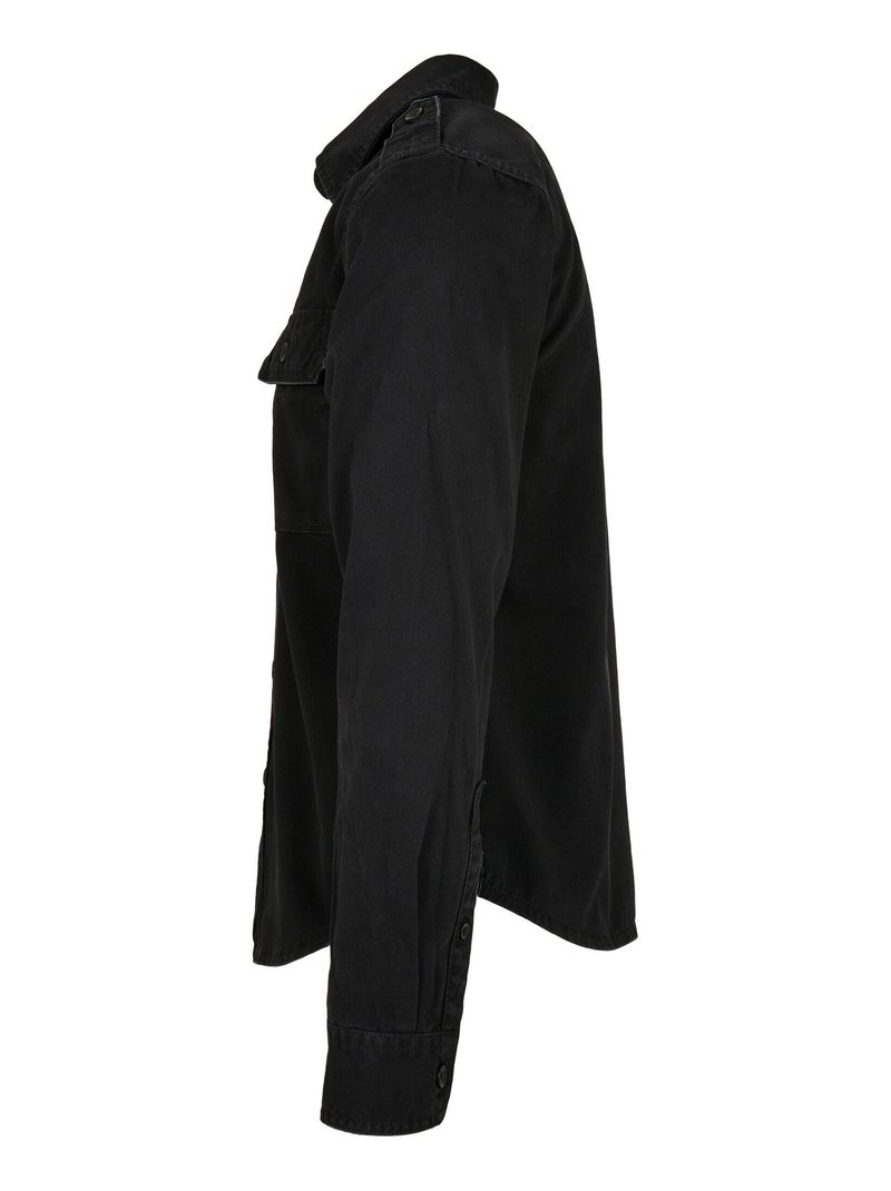 Build Your Brand - Chemise manches longues Noir - Kiabi