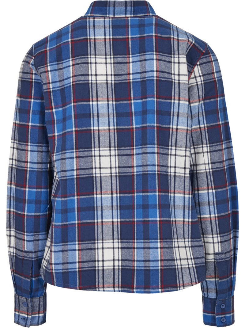 Build Your Brand - Chemise motif/style à carreaux Bleu marine - Kiabi