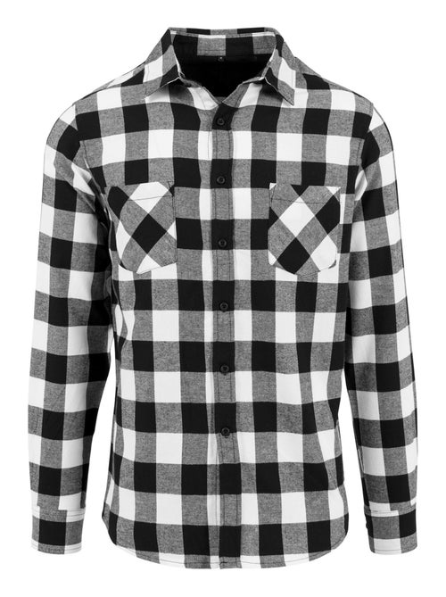 Build Your Brand - Chemise motif/style à carreaux - Kiabi