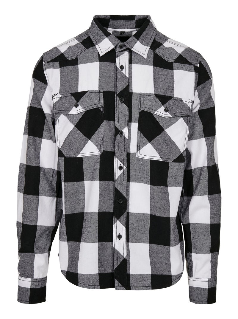 Build Your Brand - Chemise Noir Blanc - Kiabi