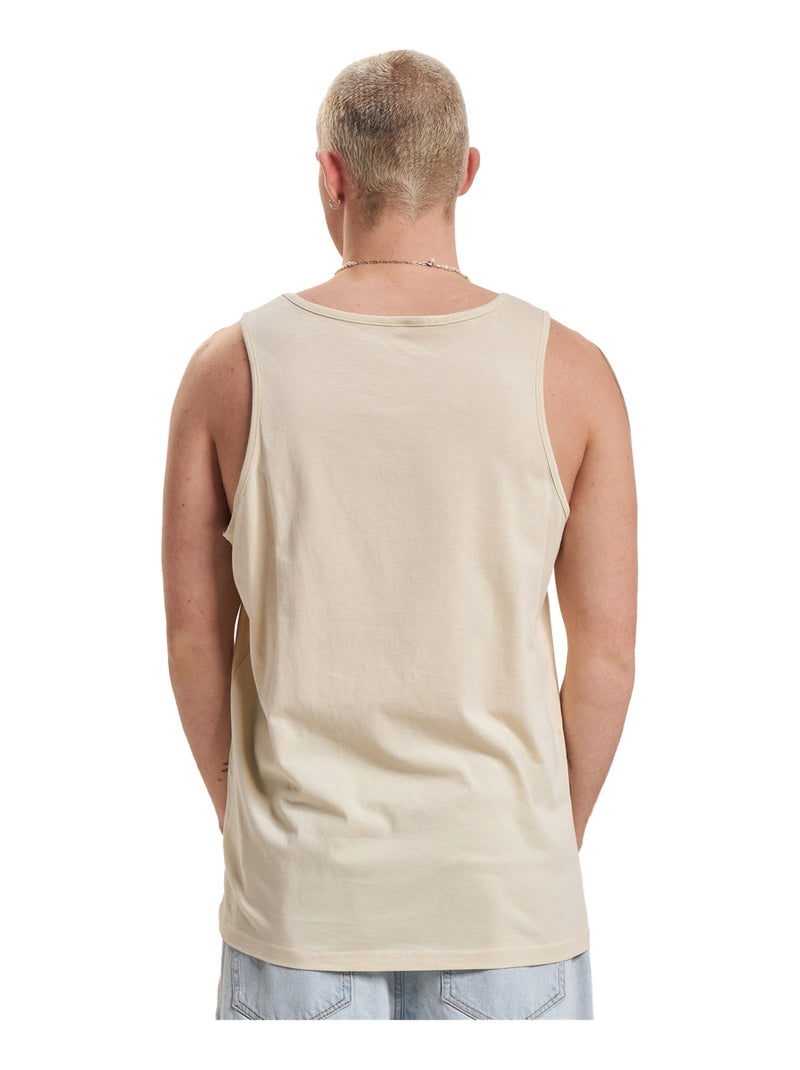 Build Your Brand - Débardeur motif/style uni Beige sable - Kiabi