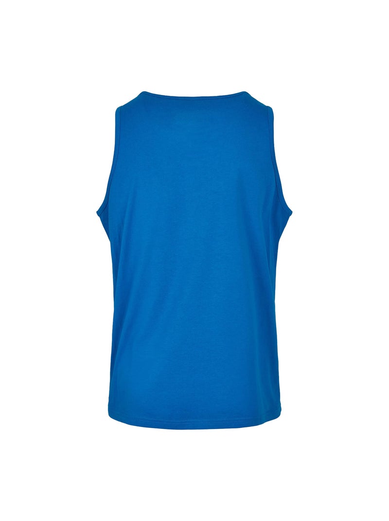 Build Your Brand - Débardeur motif/style uni Bleu cobalt - Kiabi
