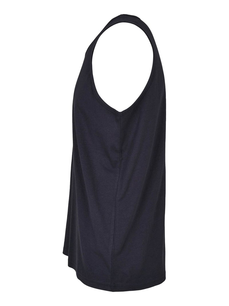 Build Your Brand - Débardeur motif/style uni Bleu marine - Kiabi