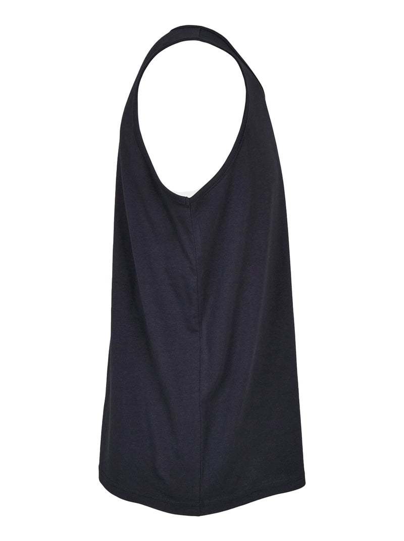 Build Your Brand - Débardeur motif/style uni Bleu marine - Kiabi