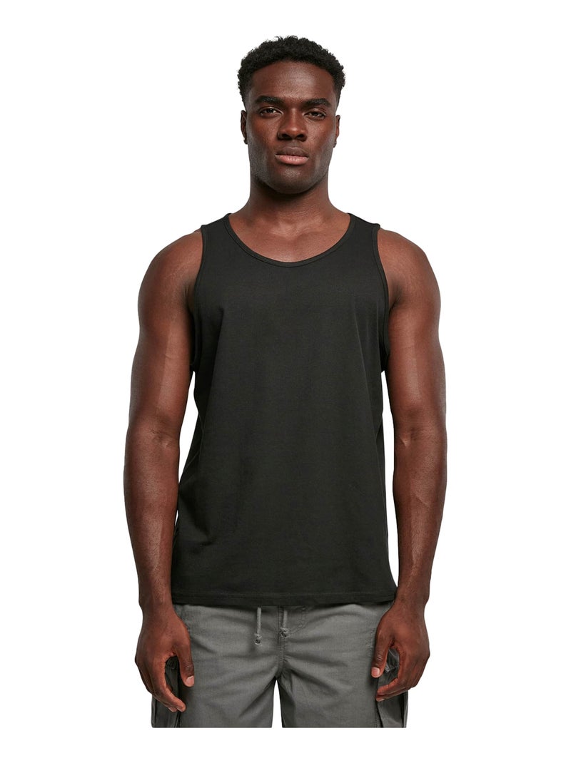 Build Your Brand - Débardeur motif/style uni Noir - Kiabi