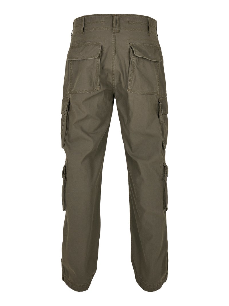 Build Your Brand - Pantalon à poches PURE Vert olive - Kiabi