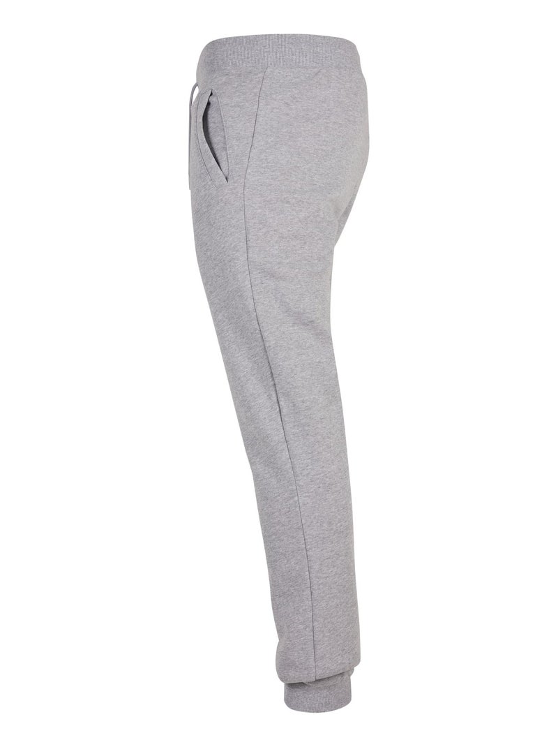 Build Your Brand - Pantalon de jogging BASIC Gris chiné - Kiabi