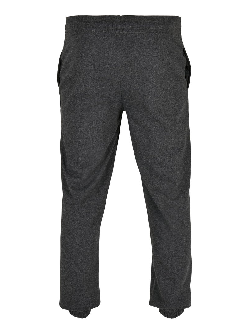 Build Your Brand - Pantalon de jogging BASIC Gris Noir - Kiabi