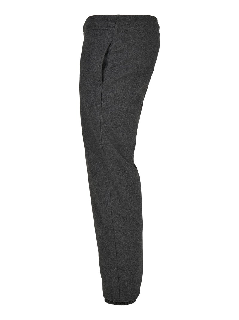 Build Your Brand - Pantalon de jogging BASIC Gris Noir - Kiabi