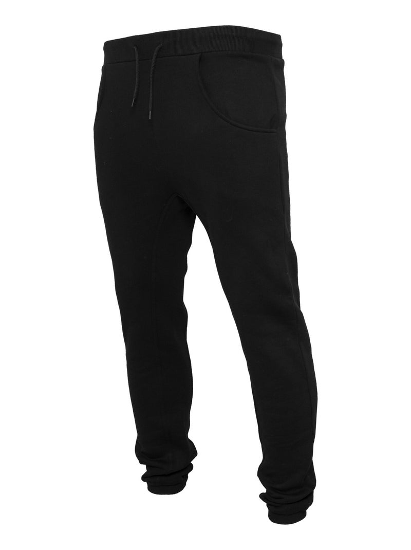 Build Your Brand - Pantalon de jogging HEAVY DEEP CROTCH Noir - Kiabi