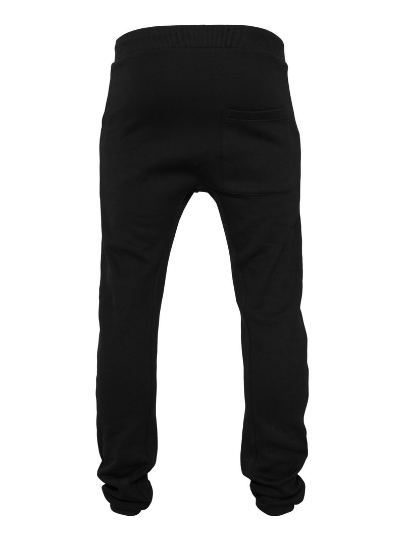 Build Your Brand - Pantalon de jogging HEAVY DEEP CROTCH Noir - Kiabi
