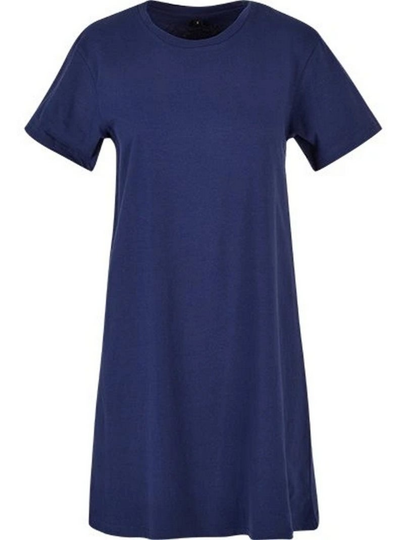 Build Your Brand - Robe t-shirt Bleu marine - Kiabi