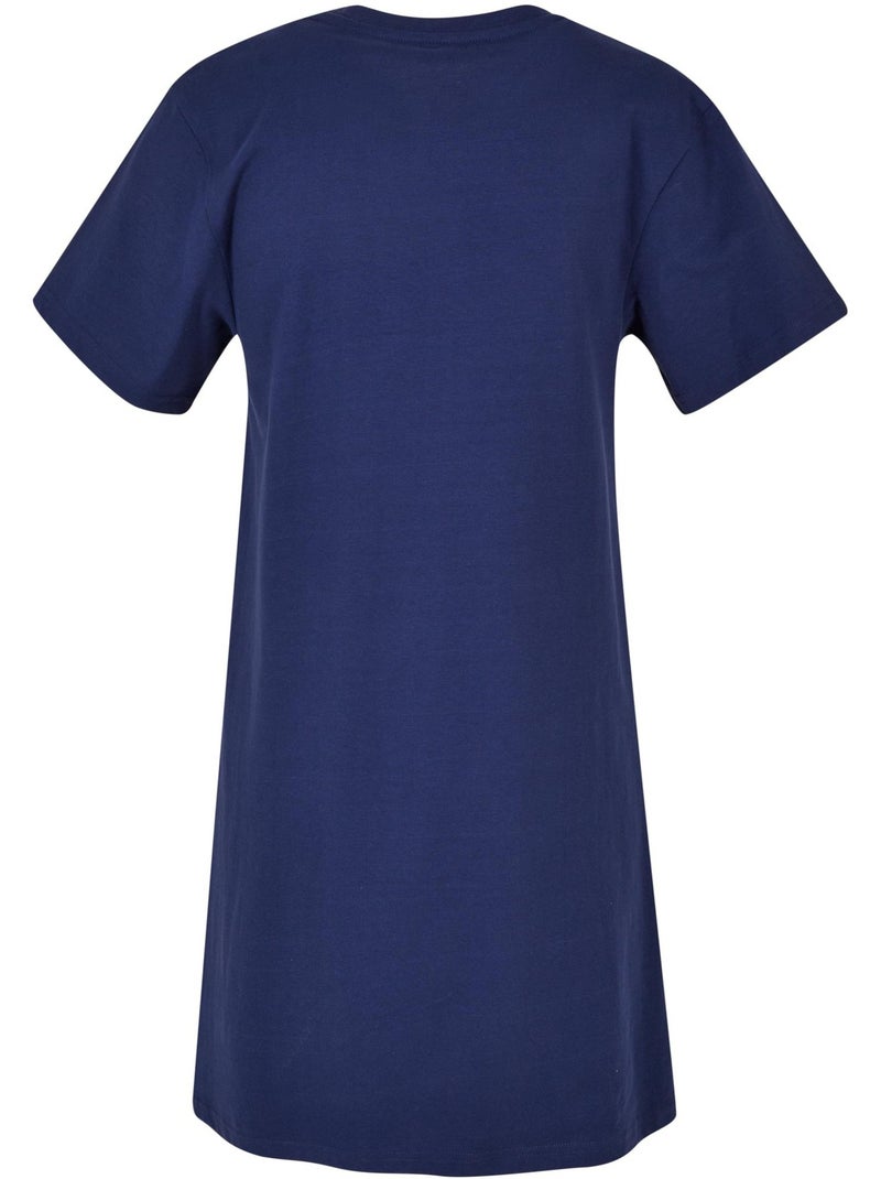 Build Your Brand - Robe t-shirt Bleu marine - Kiabi