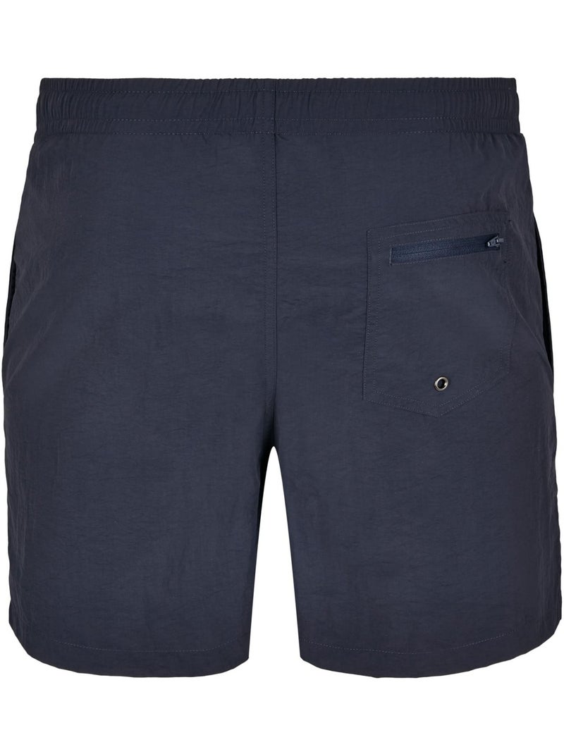 Build Your Brand - Short de bain Bleu marine - Kiabi