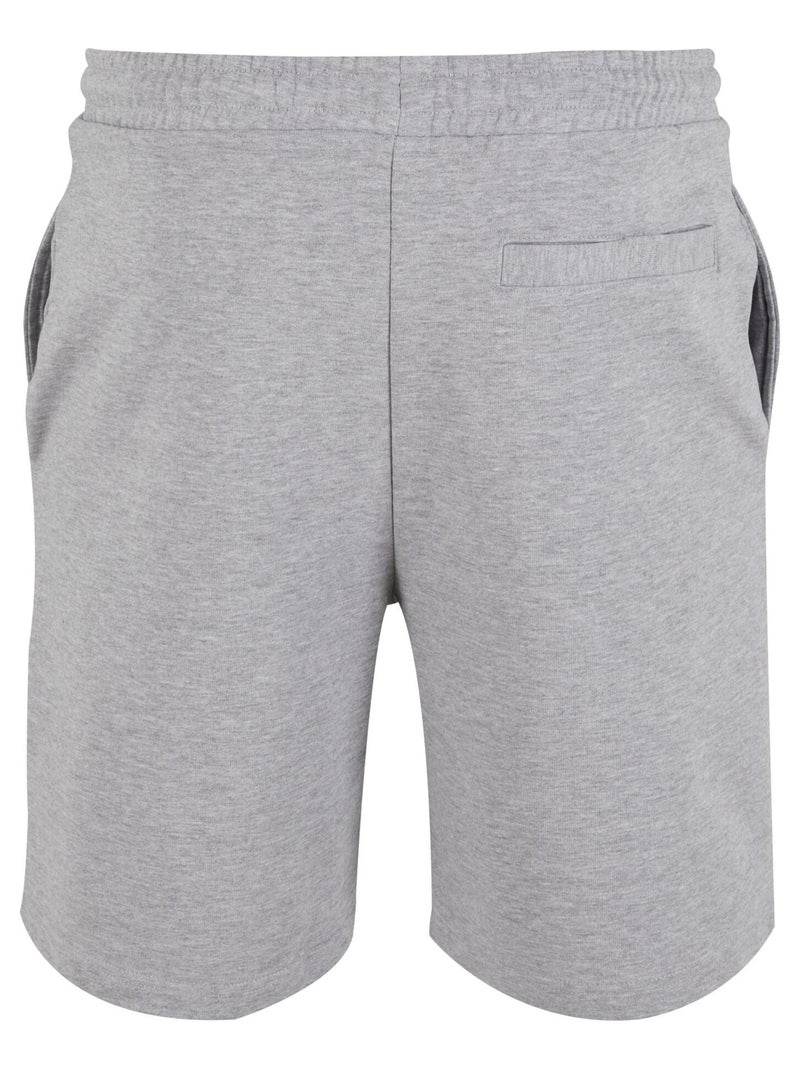 Build Your Brand - Short de jogging Gris chiné - Kiabi