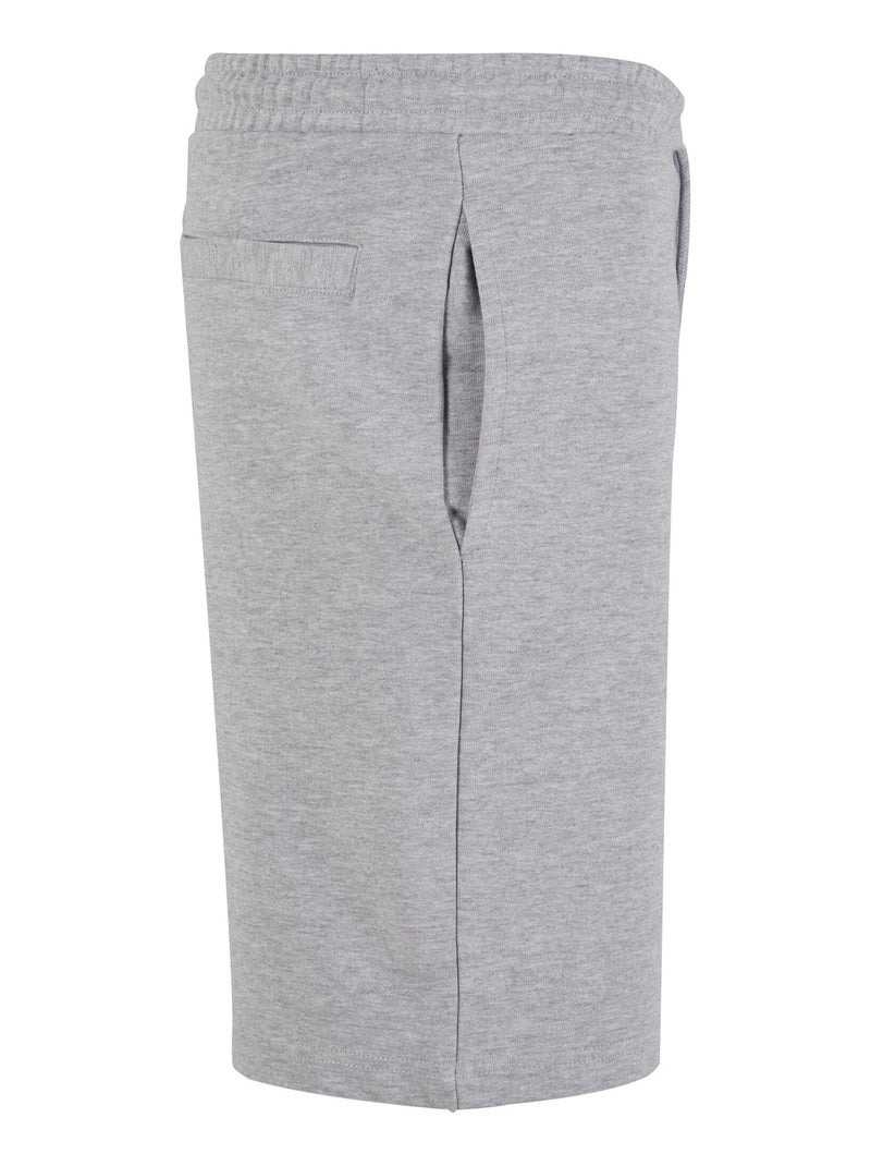 Build Your Brand - Short de jogging Gris chiné - Kiabi