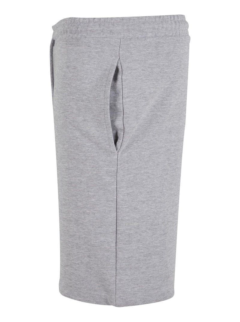 Build Your Brand - Short de jogging Gris chiné - Kiabi
