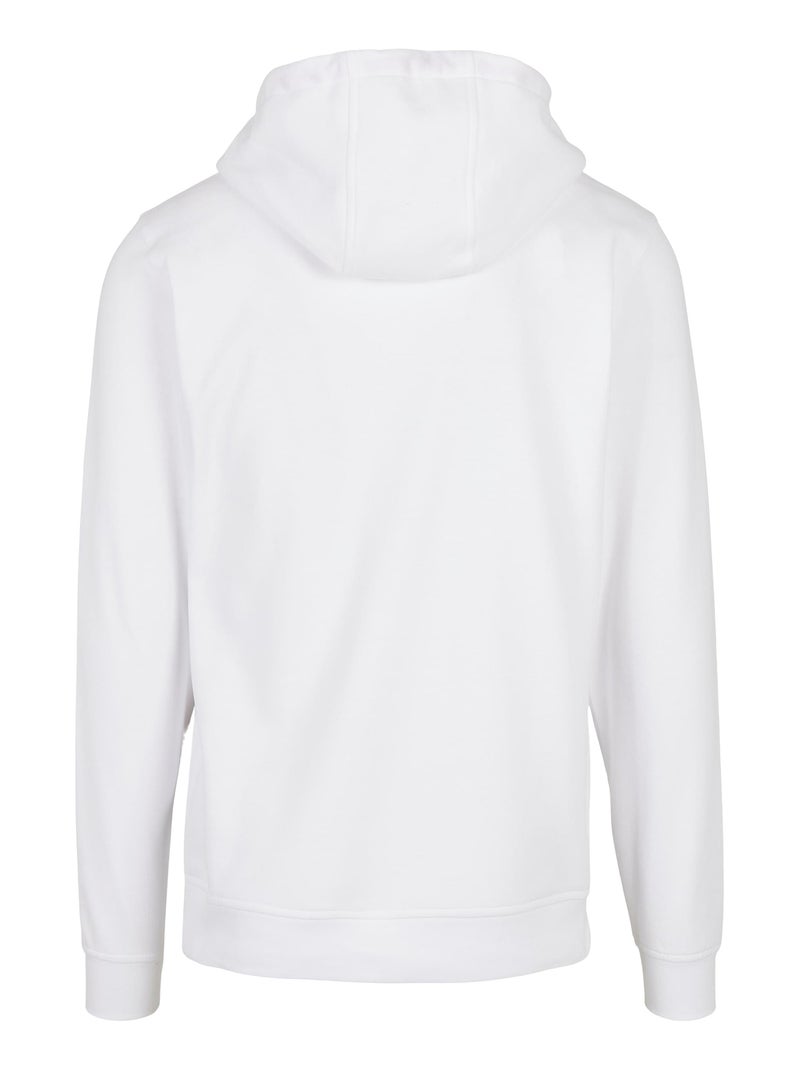 Build Your Brand - Sweat à capuche BASIC Blanc - Kiabi
