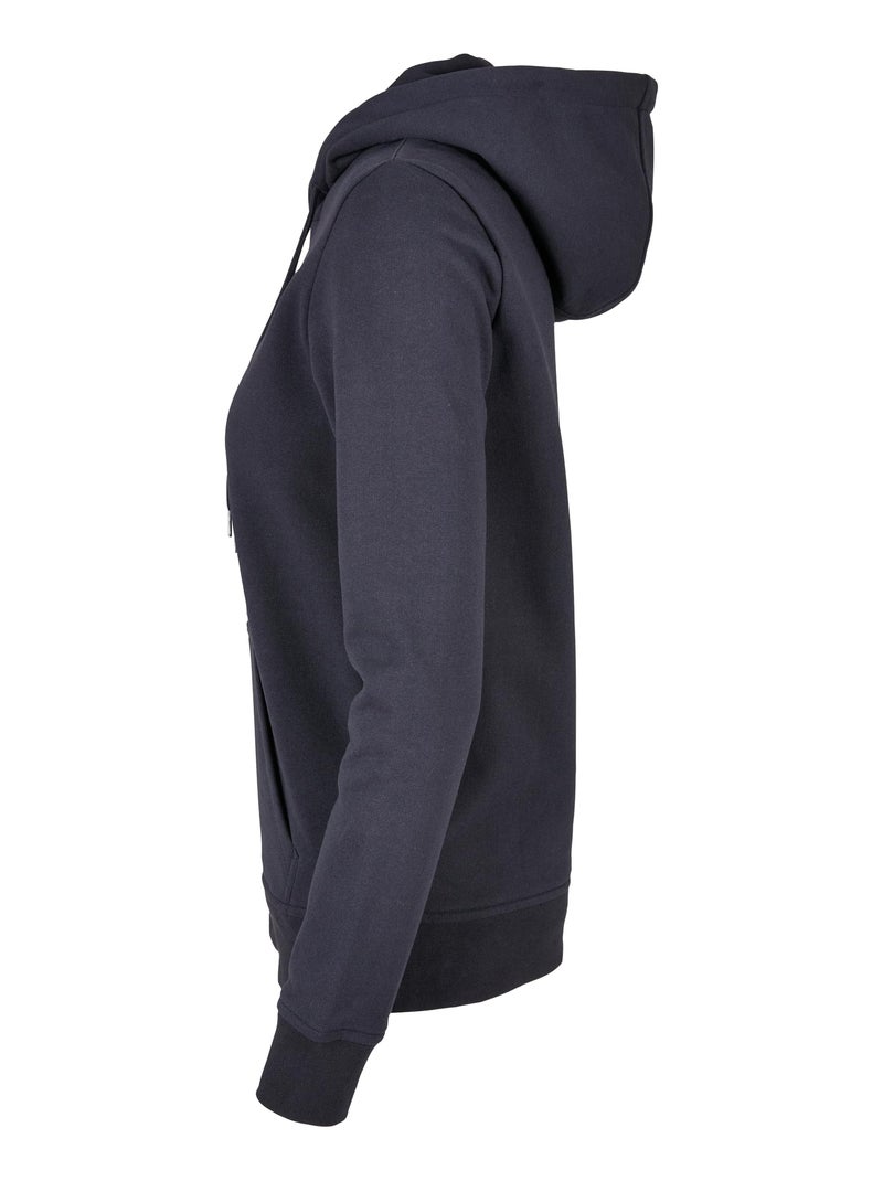 Build Your Brand - Sweat à capuche BASIC Bleu marine - Kiabi