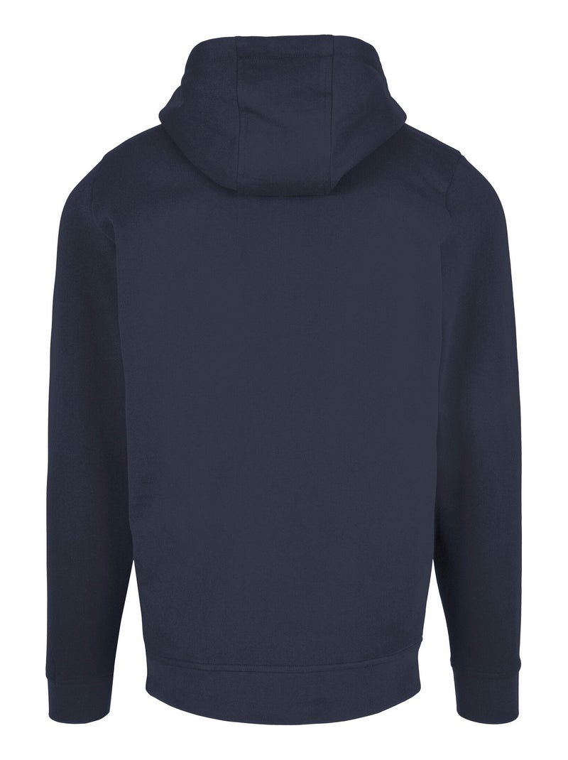 Build Your Brand - Sweat à capuche BASIC Bleu marine - Kiabi