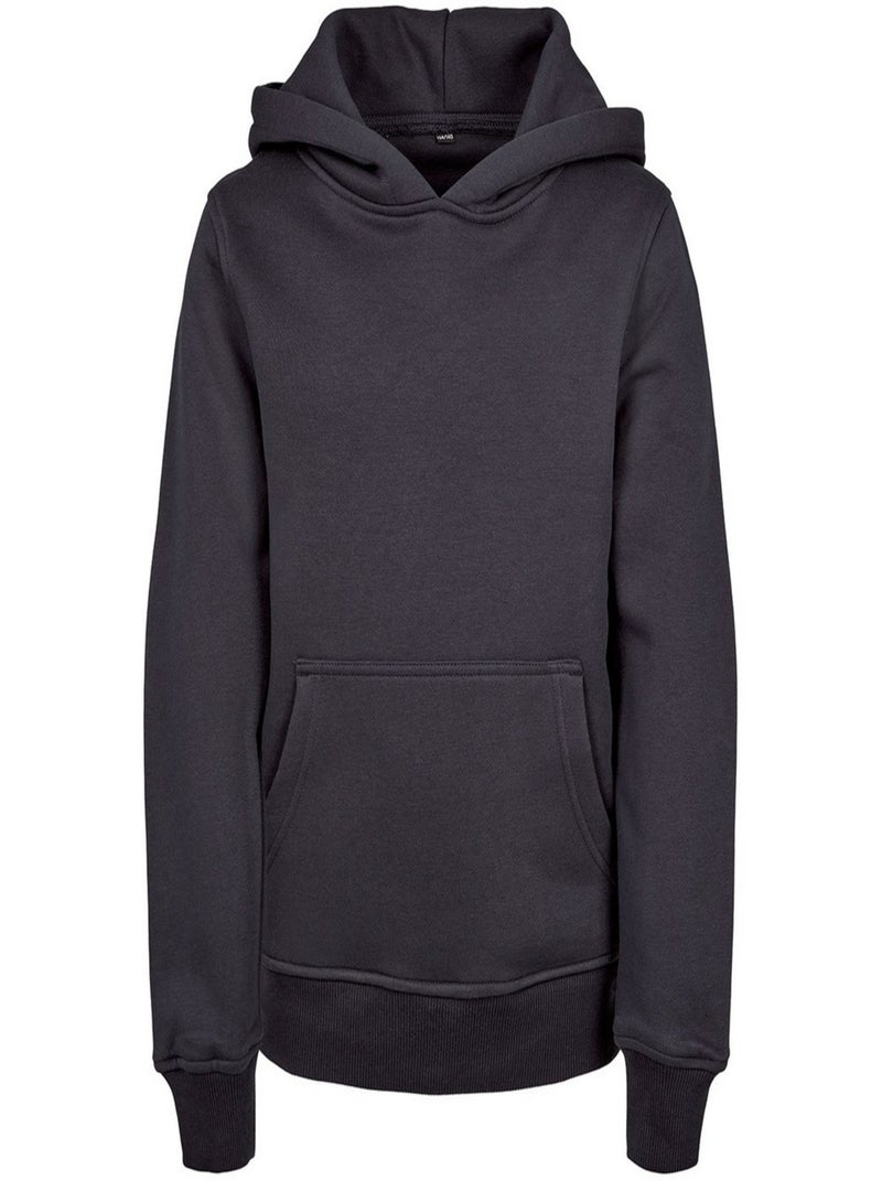 Build Your Brand - Sweat à capuche BASIC Bleu marine - Kiabi