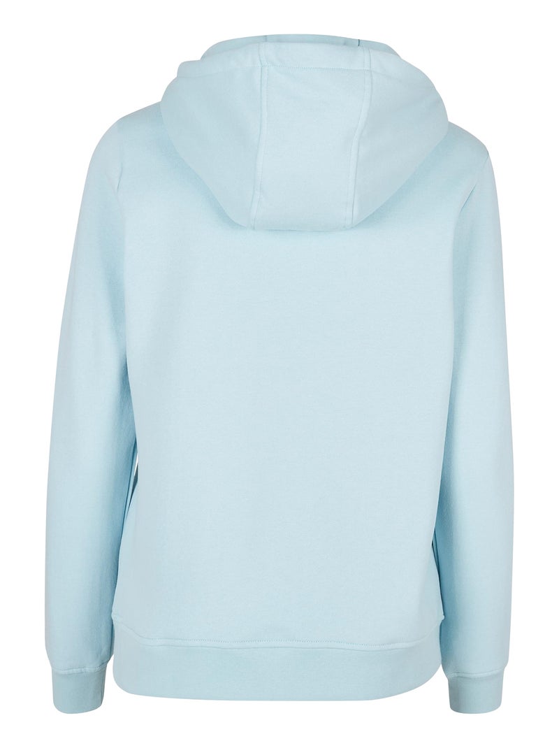 Build Your Brand - Sweat à capuche BASIC Bleu méditerranée - Kiabi