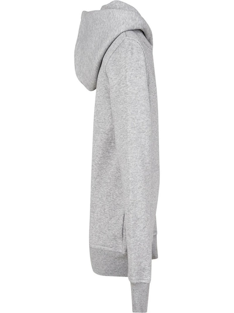 Build Your Brand - Sweat à capuche BASIC Gris chiné - Kiabi