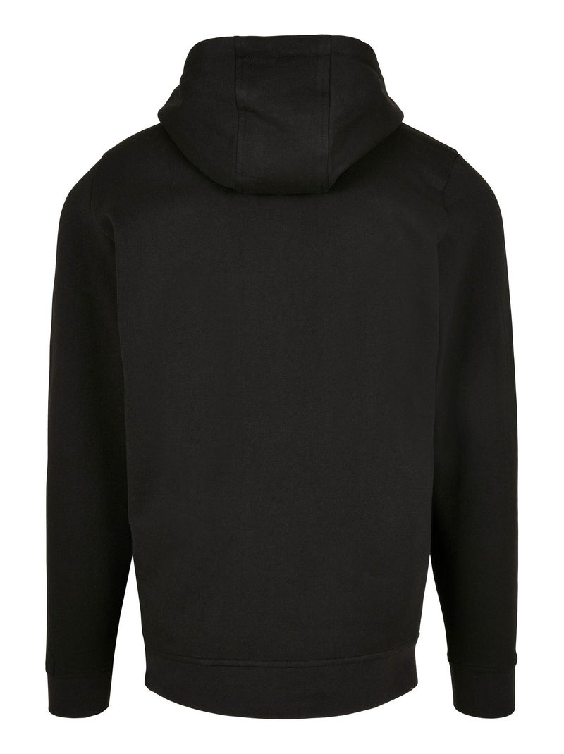 Build Your Brand - Sweat à capuche BASIC Noir - Kiabi