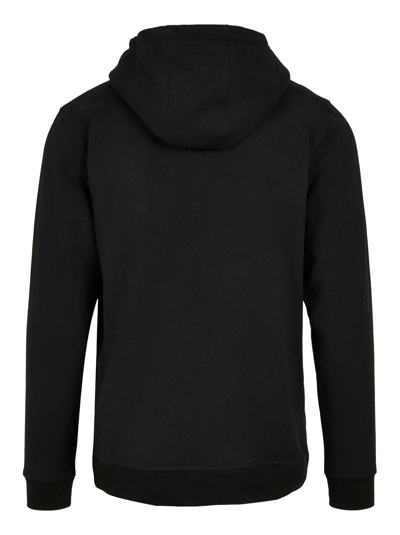 Build Your Brand - Sweat à capuche BASIC Noir - Kiabi