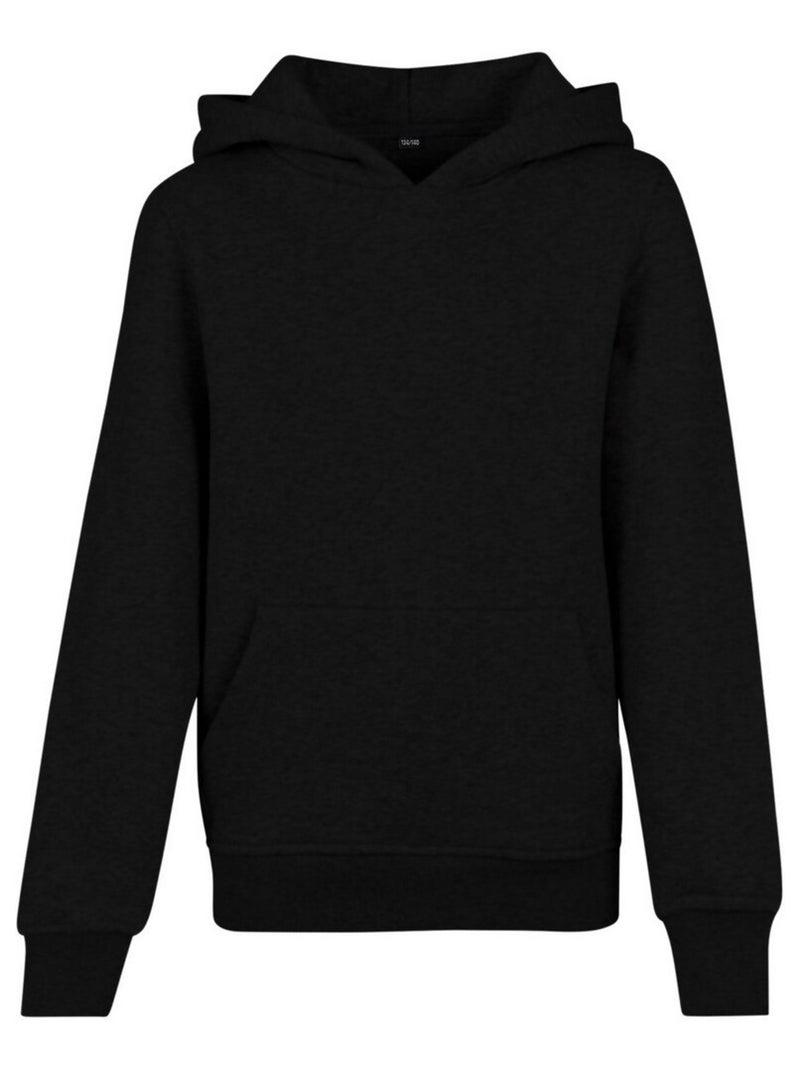 Build Your Brand - Sweat à capuche BASIC Noir - Kiabi