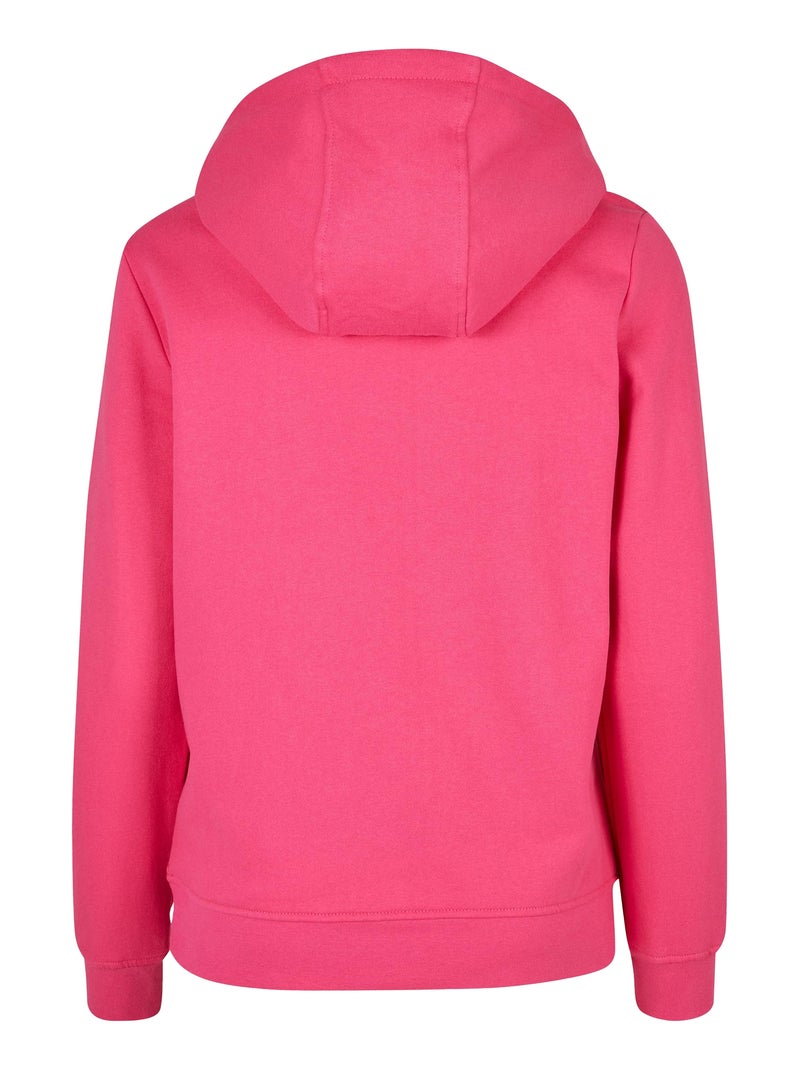 Build Your Brand - Sweat à capuche BASIC Rose clair - Kiabi