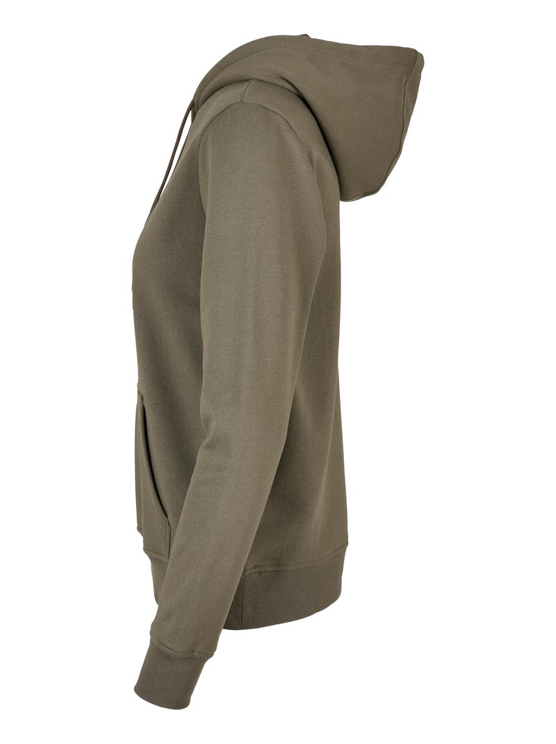 Build Your Brand - Sweat à capuche BASIC Vert olive - Kiabi