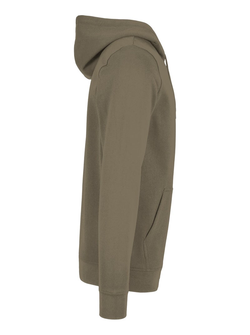 Build Your Brand - Sweat à capuche BASIC Vert olive - Kiabi