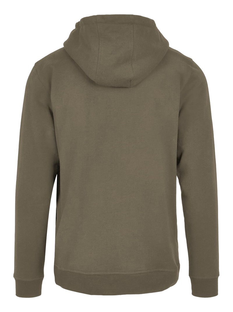 Build Your Brand - Sweat à capuche BASIC Vert olive - Kiabi