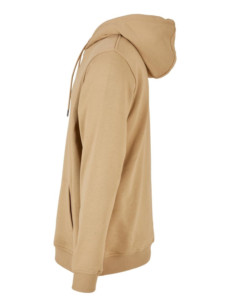 Build Your Brand - Sweat à capuche Beige - Kiabi
