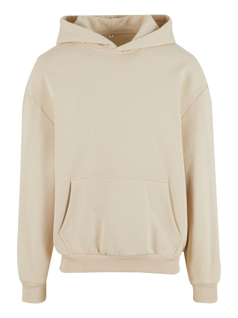 Build Your Brand - Sweat à capuche Beige sable - Kiabi