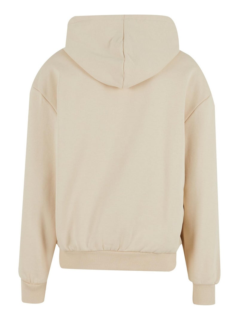 Build Your Brand - Sweat à capuche Beige sable - Kiabi
