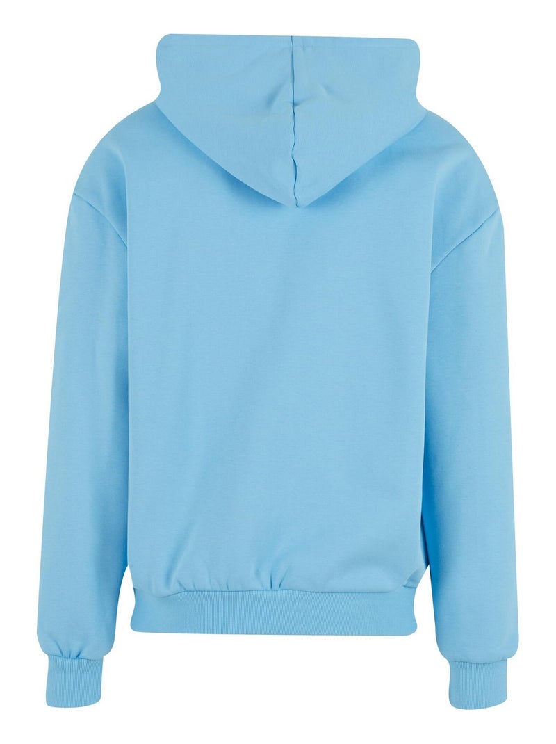 Build Your Brand - Sweat à capuche Bleu ciel - Kiabi