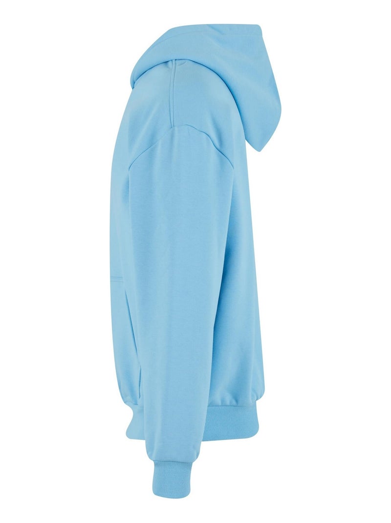Build Your Brand - Sweat à capuche Bleu ciel - Kiabi