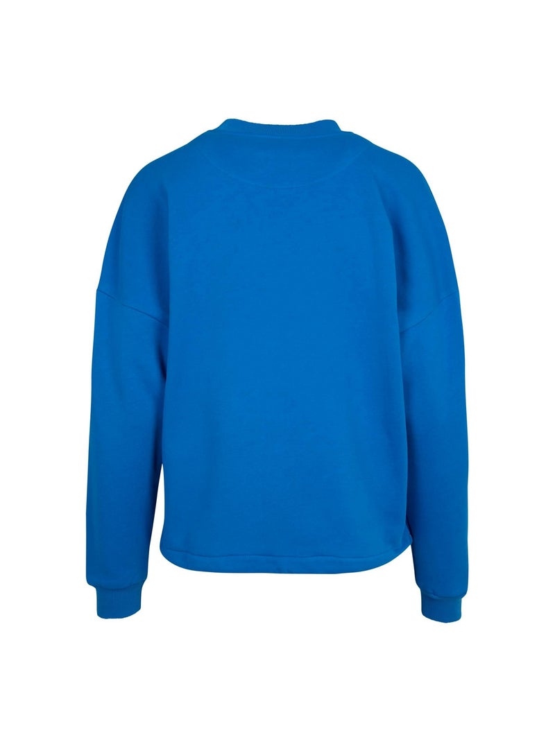 Build Your Brand - Sweat à capuche Bleu cobalt - Kiabi