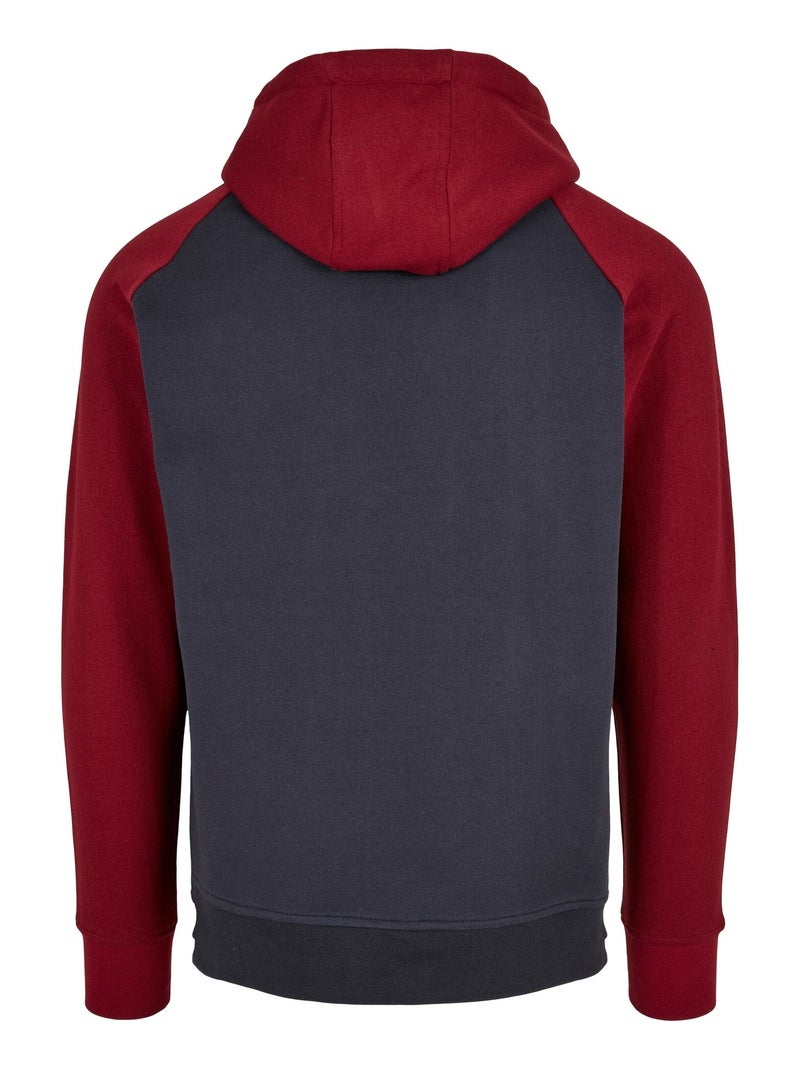 Build Your Brand - Sweat à capuche Bleu marine - Kiabi