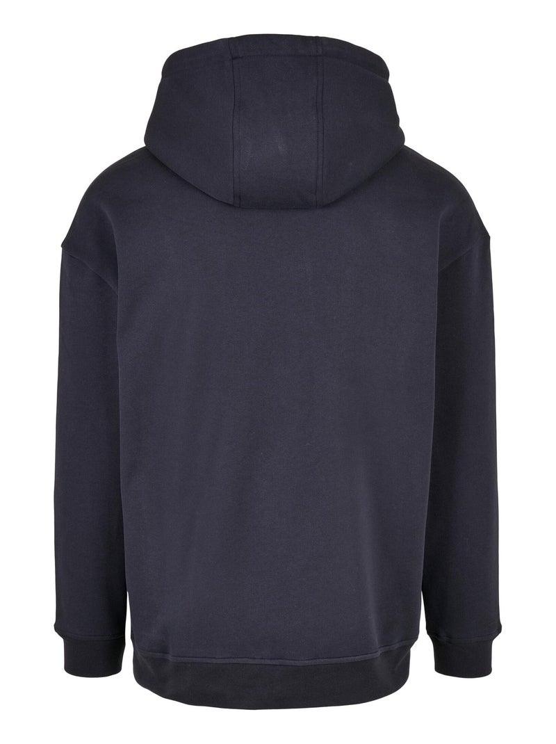 Build Your Brand - Sweat à capuche Bleu marine - Kiabi