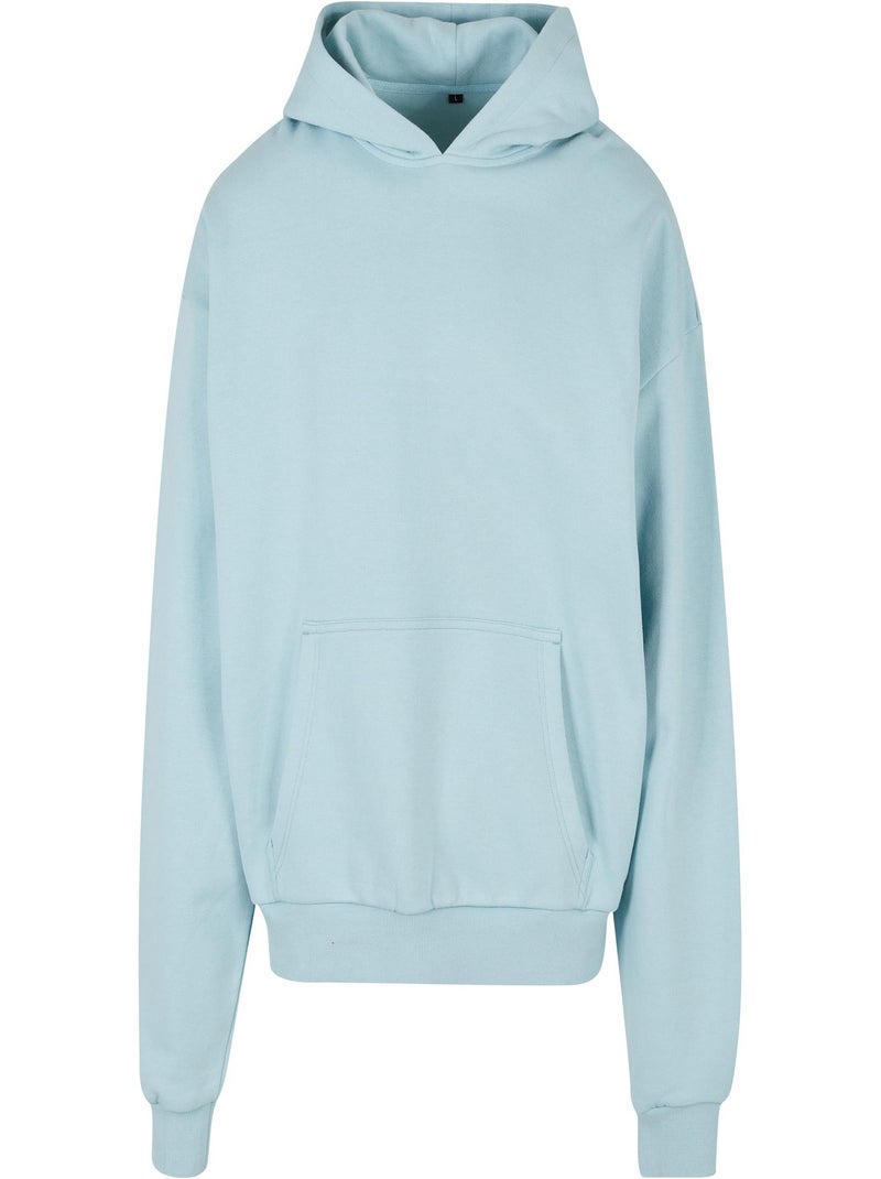Build Your Brand - Sweat à capuche Bleu méditerranée - Kiabi