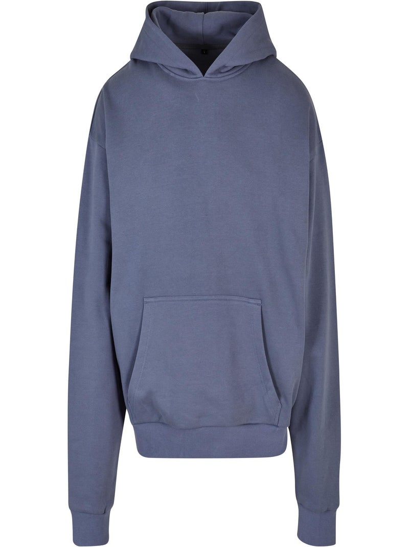 Build Your Brand - Sweat à capuche Bleu turquoise - Kiabi