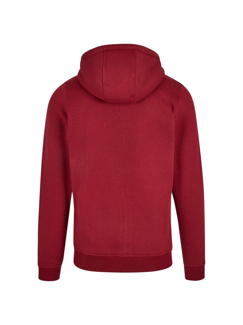 Build Your Brand - Sweat à capuche Bordeaux - Kiabi