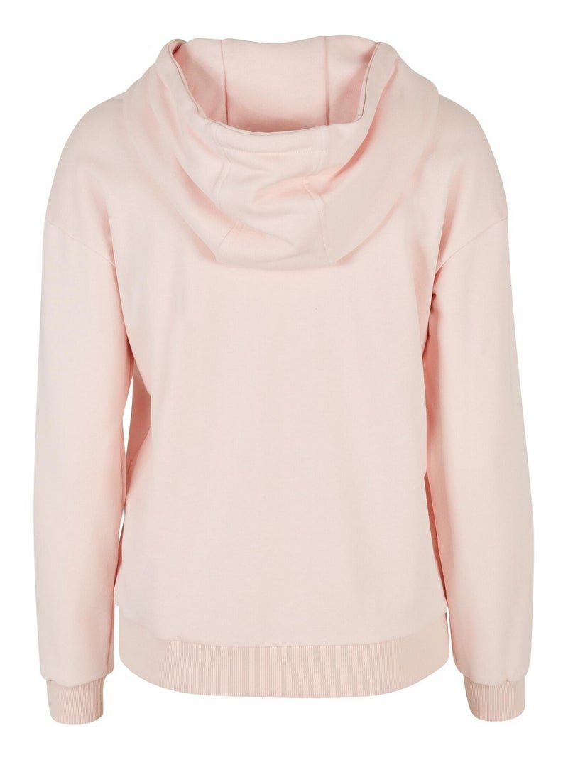Build Your Brand - Sweat à capuche EVERYDAY Rose - Kiabi
