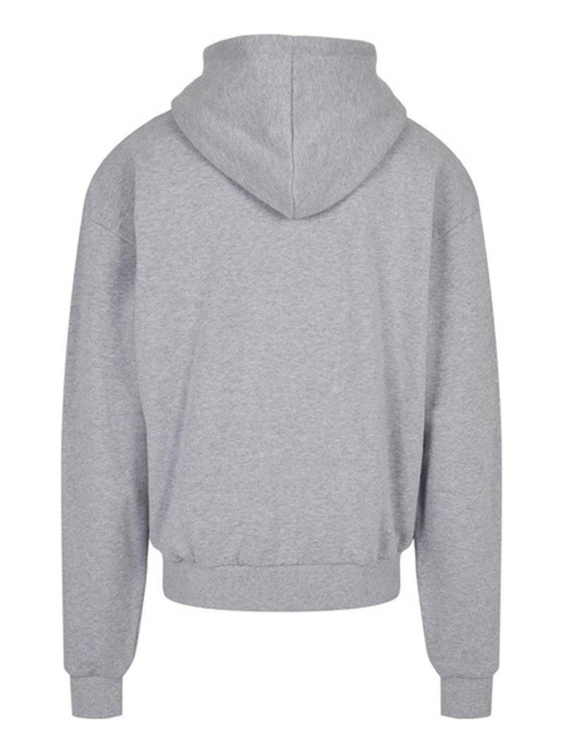Build Your Brand - Sweat à capuche Gris chiné - Kiabi
