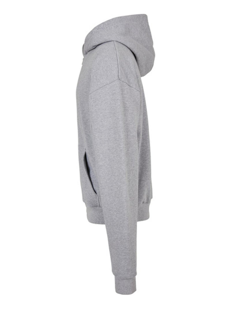 Build Your Brand - Sweat à capuche Gris chiné - Kiabi
