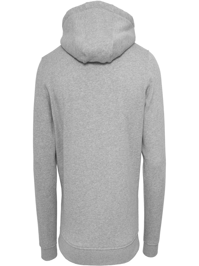 Build Your Brand - Sweat à capuche Gris chiné - Kiabi